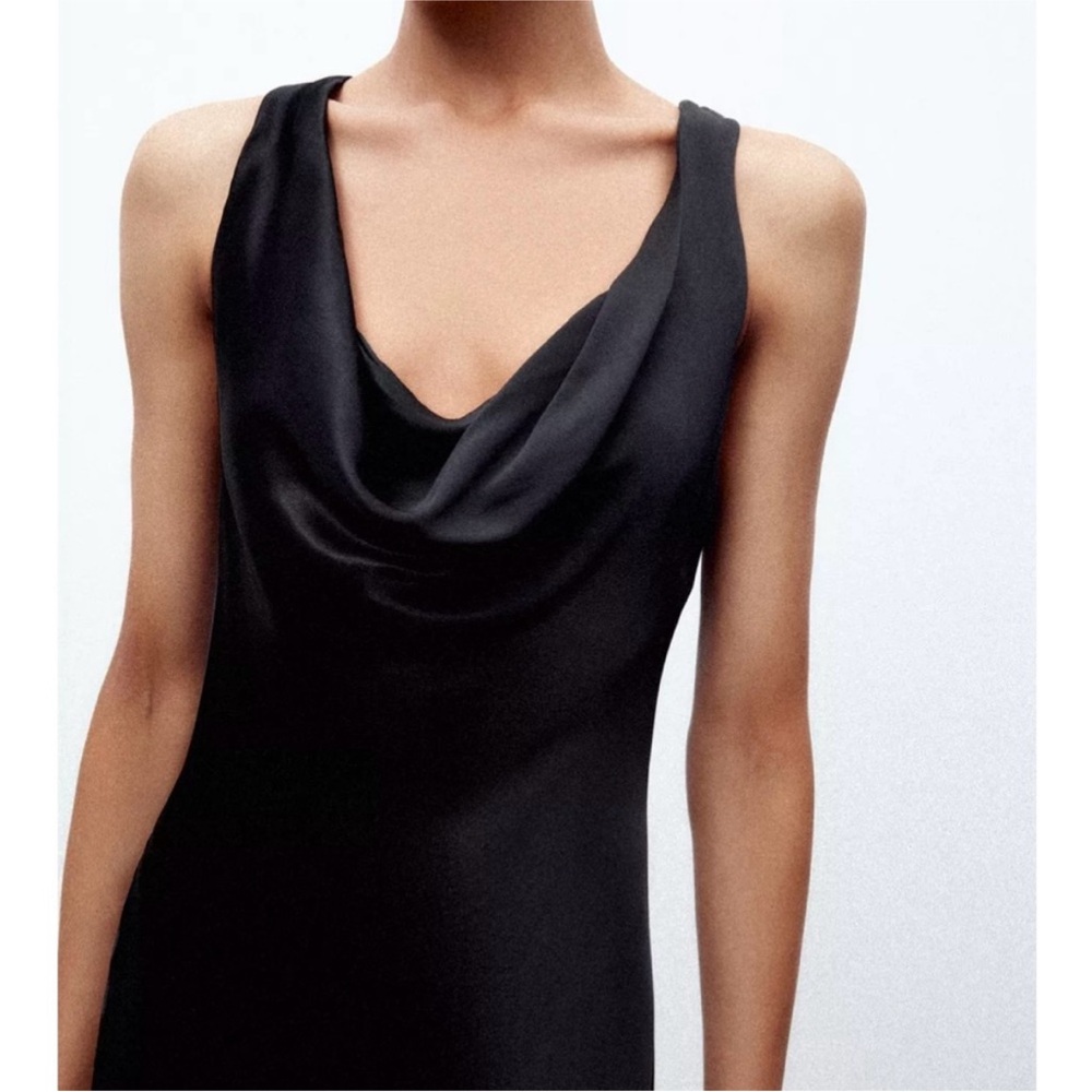 Zara Black Maxi Dress - Picture 3 of 6